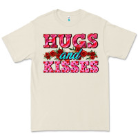 Bone hugs and kisses valentines Premium Tee - AdoDesignShop