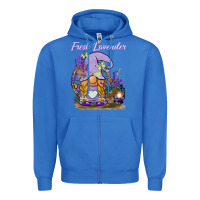 True Royal fresh lavender gnome Zipper Hoodie - BarkalooDesign