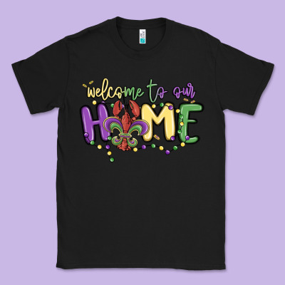 Welcome To Our Home Classic Tee Designed By Maliassmallbusiness