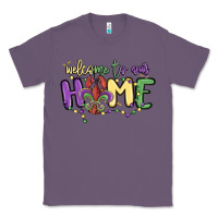 Lavender welcome to our home Classic Tee - MaliasSmallBusiness