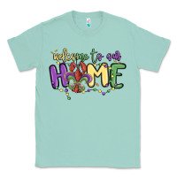 Seafoam welcome to our home Classic Tee - MaliasSmallBusiness