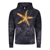 Cloud Black Starfish Vintage Hoodie - LillyAllenDesigns