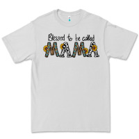 Dove Grey blessed to be called mama Premium Tee - CowhideDigitalArt