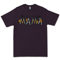 Plum blessed to be called mama Premium Tee - CowhideDigitalArt