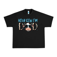 Black holy cow i'm dad Urban Heavy Tee - MaliasSmallBusiness