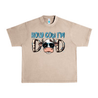 French Oak holy cow i'm dad Urban Heavy Tee - MaliasSmallBusiness