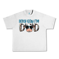 Lunar Rock holy cow i'm dad Urban Heavy Tee - MaliasSmallBusiness