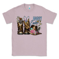 Lilac Happy Easter Classic Tee - CowhideDigitalArt