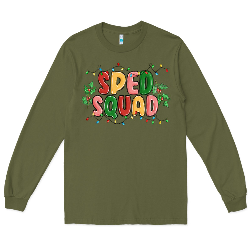 Sped Squad Long Sleeve Tee by MaliasSmallBusiness | Teevron