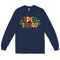 Navy sped squad Long Sleeve Tee - MaliasSmallBusiness