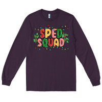 Plum sped squad Long Sleeve Tee - MaliasSmallBusiness