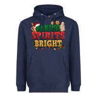 Navy Baking spirits bright Heavyweight Hoodie - NancyCooperArtShop