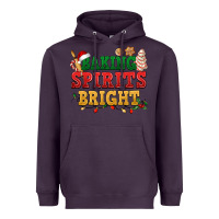 Plum Baking spirits bright Heavyweight Hoodie - NancyCooperArtShop
