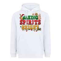 White Baking spirits bright Heavyweight Hoodie - NancyCooperArtShop