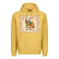 Antique Gold it's time for fall shit Premium Hoodie - TumblerDesignByShophia