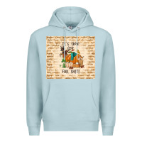Blue Mist it's time for fall shit Premium Hoodie - TumblerDesignByShophia