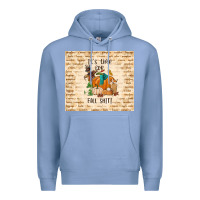 Colony Blue it's time for fall shit Premium Hoodie - TumblerDesignByShophia