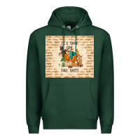 Sports Green it's time for fall shit Premium Hoodie - TumblerDesignByShophia