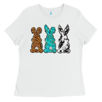 White Western Happy Easter peeps Ladies Tee - Neo Western