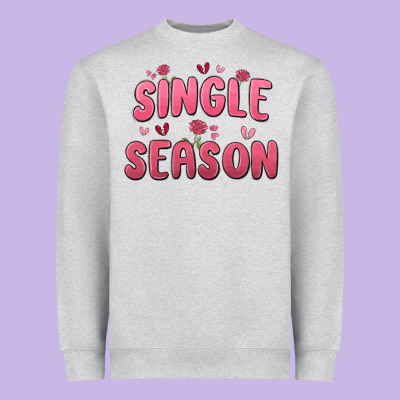 Single Season Heavyweight Sweatshirt Designed By Maliassmallbusiness