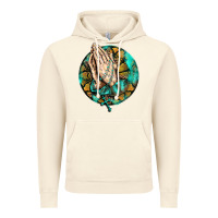 Vintage Artic western praying hands prayer rosary  faith cross Vintage Hoodie - BarkalooDesign