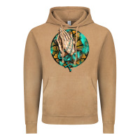 Vintage Camel western praying hands prayer rosary  faith cross Vintage Hoodie - BarkalooDesign