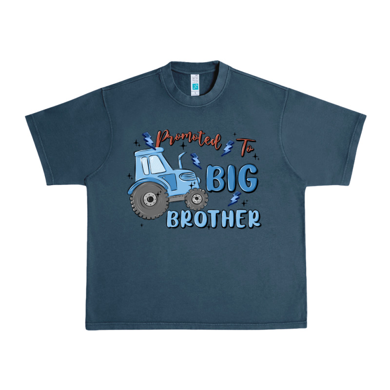 Promoted To Big Brother Urban Heavy Tee by MaliasSmallBusiness | Teevron