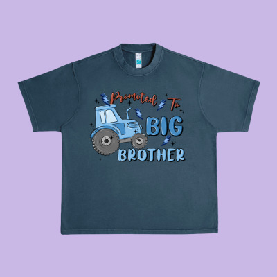Promoted To Big Brother Urban Heavy Tee Designed By Maliassmallbusiness