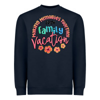 Navy making memories together family vacation 2024 Heavyweight Sweatshirt - MaliasSmallBusiness