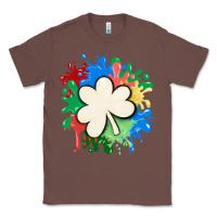 Chestnut st patricks day shamrock autism Classic Tee - MaliasSmallBusiness