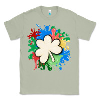 Matcha st patricks day shamrock autism Classic Tee - MaliasSmallBusiness