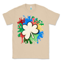 Mushroom st patricks day shamrock autism Classic Tee - MaliasSmallBusiness