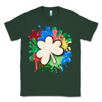 Sports Green st patricks day shamrock autism Classic Tee - MaliasSmallBusiness