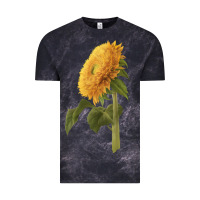 Cloud Black teddy bear sunflower Vintage Tee - LillyAllenDesigns