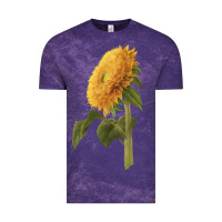 Cloud Purple teddy bear sunflower Vintage Tee - LillyAllenDesigns
