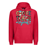 Cardinal coffee teach repeat Premium Hoodie - JahusDesignShop