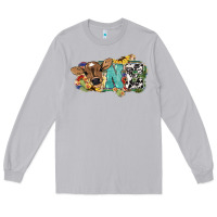 Moon Dust one baby cow Long Sleeve Tee - NancyCooperArtShop