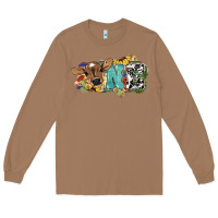 Toasted Coconut one baby cow Long Sleeve Tee - NancyCooperArtShop