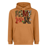 Meerkat Christmas Army wife Heavyweight Hoodie - NancyCooperArtShop
