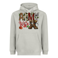 Moon Dust Christmas Army wife Heavyweight Hoodie - NancyCooperArtShop
