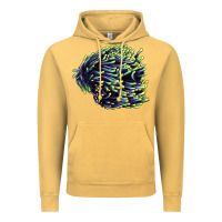Vintage Mustard Sea Coral Vintage Hoodie - LillyAllenDesigns