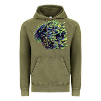 Vintage Olive Sea Coral Vintage Hoodie - LillyAllenDesigns