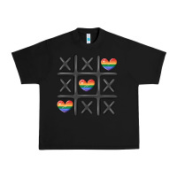 Black pride tic tac toe Urban Heavy Tee - MaliasSmallBusiness