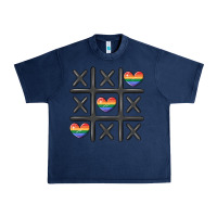 Navy pride tic tac toe Urban Heavy Tee - MaliasSmallBusiness