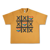 Peanut Butter pride tic tac toe Urban Heavy Tee - MaliasSmallBusiness