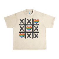 Sandshell pride tic tac toe Urban Heavy Tee - MaliasSmallBusiness