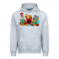 Heather Grey Coffee And American Football Coffee Cups Urban Hoodie - FaDigitalArtStudio