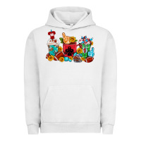 Pigment Lunar Rock Coffee And American Football Coffee Cups Urban Hoodie - FaDigitalArtStudio