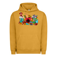 Pigment Peanut Butter Coffee And American Football Coffee Cups Urban Hoodie - FaDigitalArtStudio