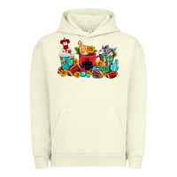 Pigment Pistachio Coffee And American Football Coffee Cups Urban Hoodie - FaDigitalArtStudio